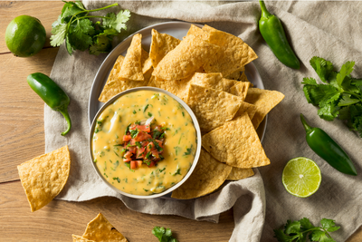 Vegan Spicy Queso Dip